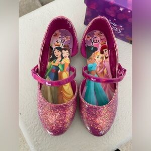 Girls 11 Pink Disney Princess Mary Jane Shoes